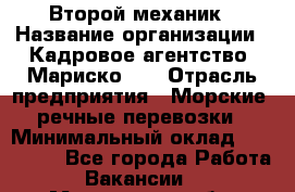 Второй механик › Название организации ­ Кадровое агентство "Мариско-2" › Отрасль предприятия ­ Морские, речные перевозки › Минимальный оклад ­ 171 635 - Все города Работа » Вакансии   . Мурманская обл.,Оленегорск г.